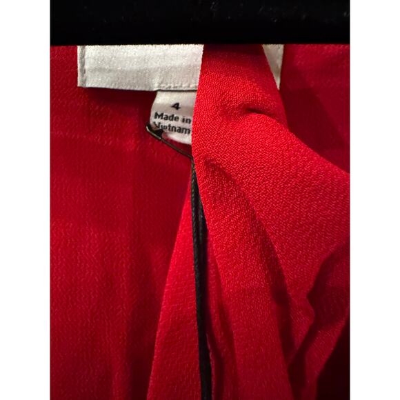 REFORMATION Chrissie Dress Lipstick size 4 (New with Tags) - Picture 11 of 12